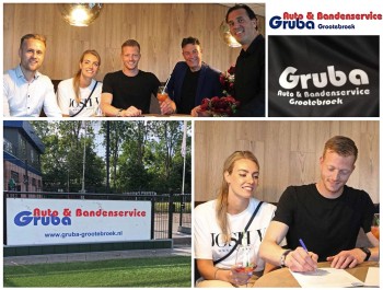 Gruba Grootebroek shirt en/-of bordsponsor is bij sc Spirit30 in Hoogkarspel en S.v. de Valken in Venhuizen?